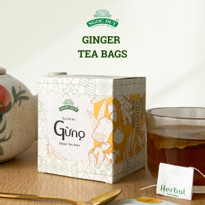GINGER TEA BAGS [20 BAGS]