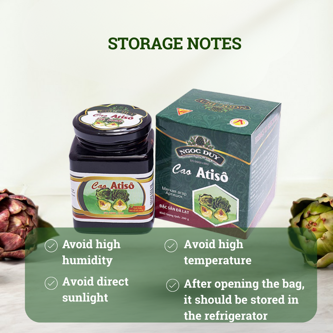 SWEET ARTICHOKE SOFT EXTRACT - Ảnh 4